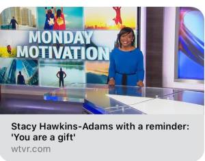 WTVR Channel 6 Guest Appearance by Stacy Hawkins Adams 